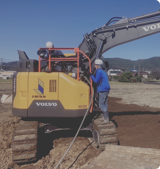 軽油の現場配達